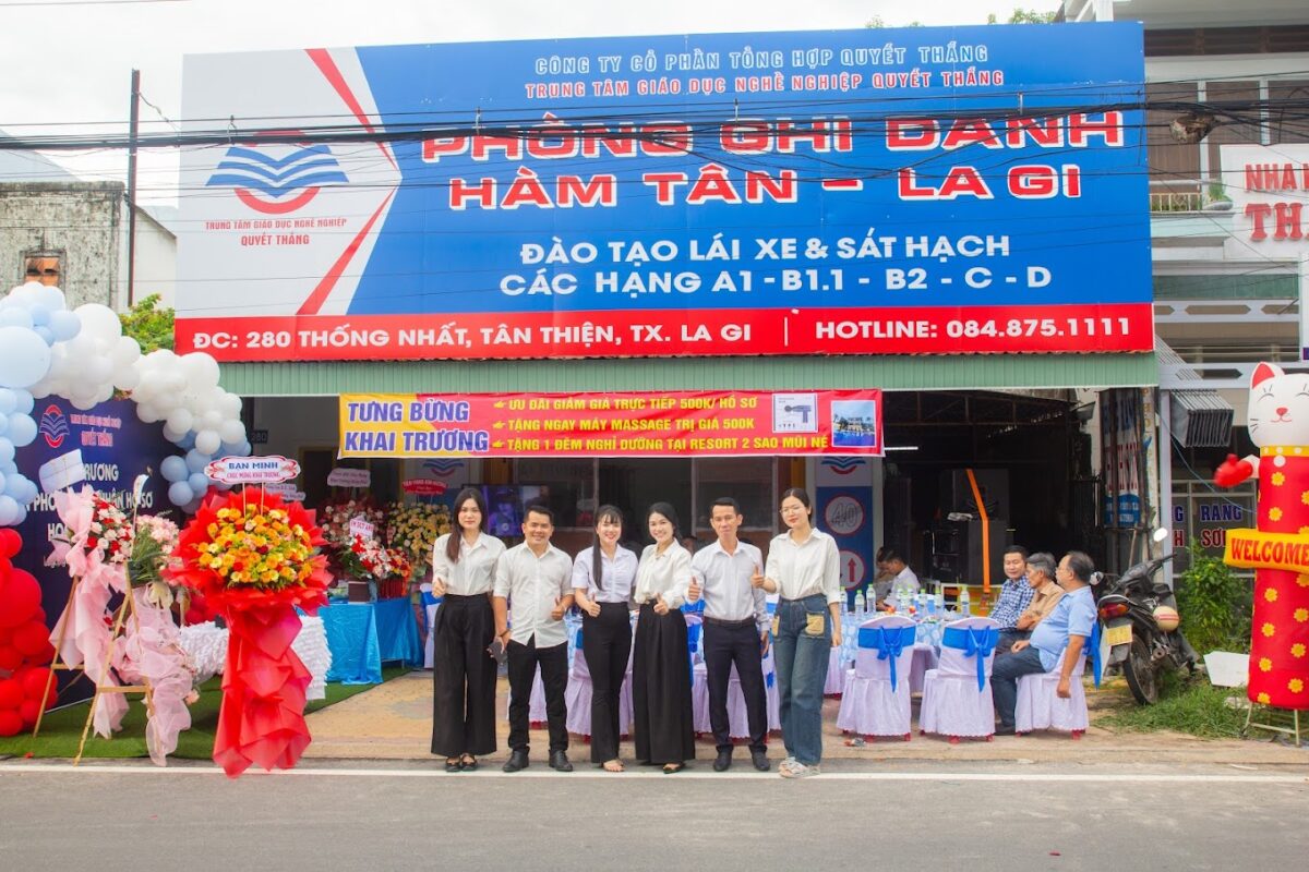 trung tâm đào tạo lái xe ô tô tại Lagi - Bình Thuận tốt nhất