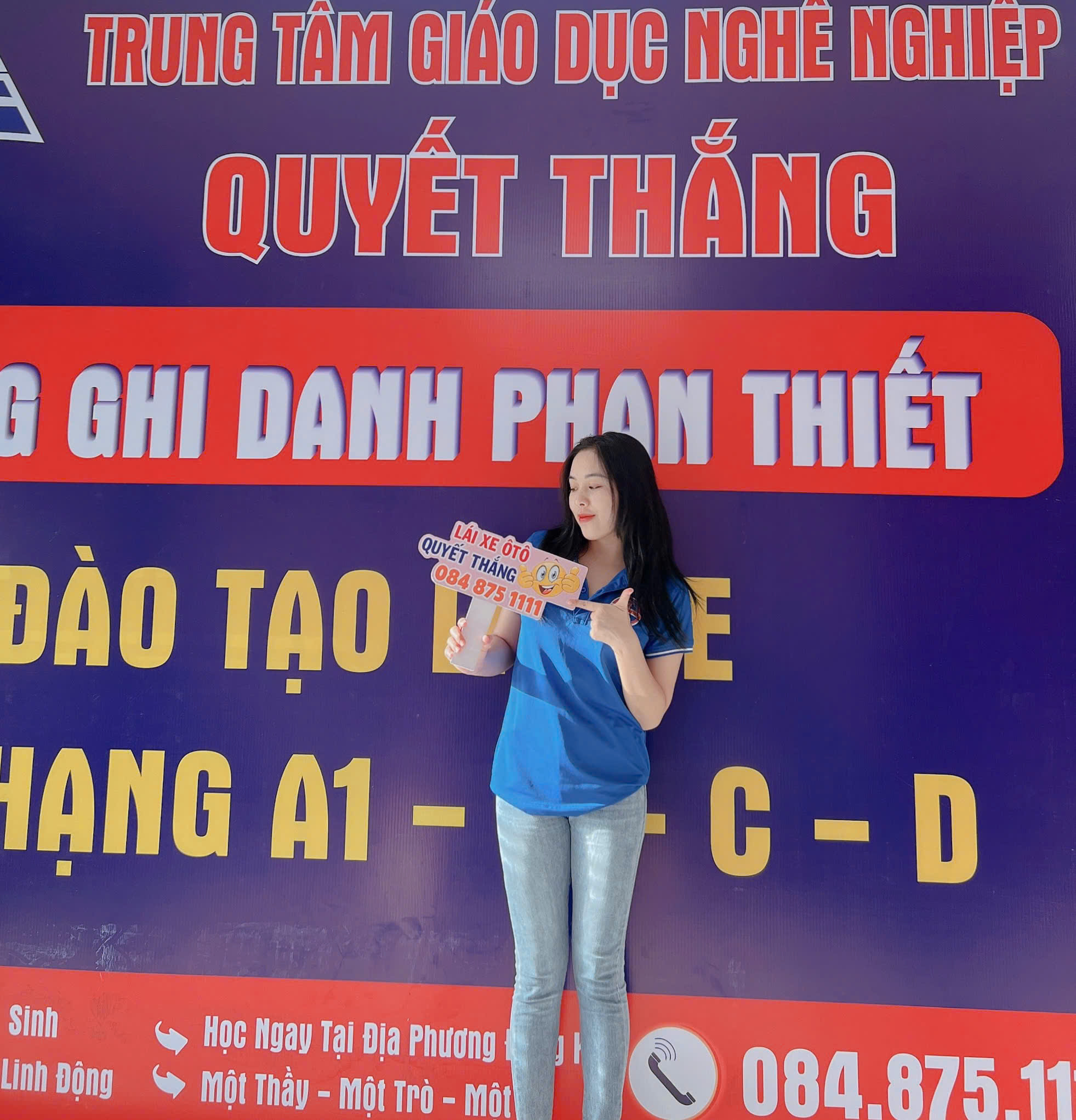 Ở Bình Thuận, bạn nên đăng ký học lái xe tại Quyết Thắng - Trung tâm dạy lái xe số 1 Bình Thuận.