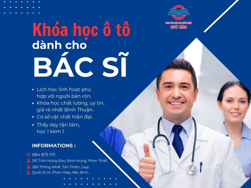 khóa học ô tô dành cho bác sĩ