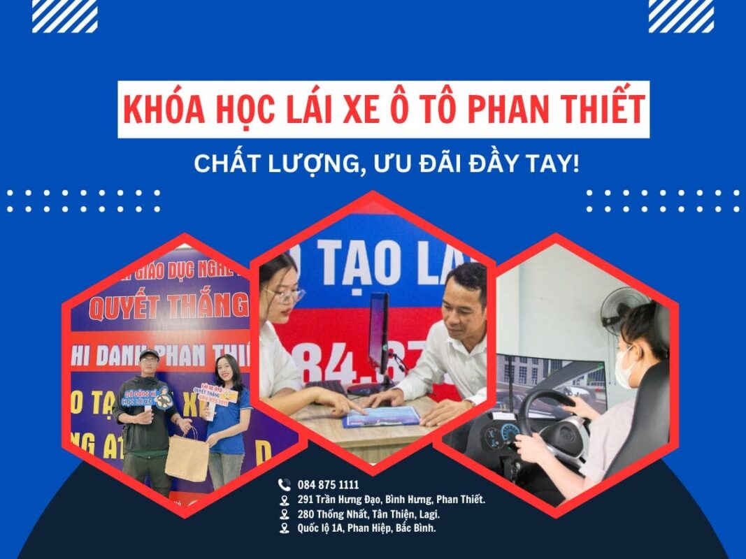 Khóa học lái xe ô tô Phan Thiết