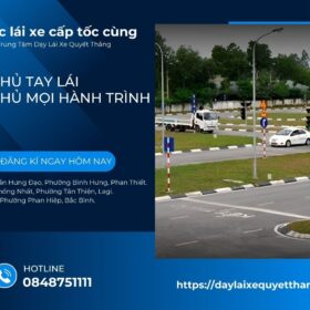 Trung tâm dạy lái xe cấp tốc tại Bình Thuận