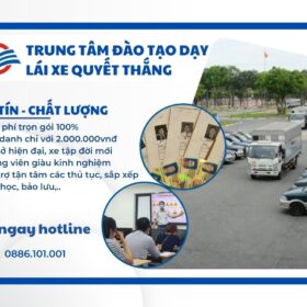 Trung tâm dạy lái xe Quyết Thắng - Nơi dạy lái xe ô tô chuyên nghiệp ở Bình Thuận.