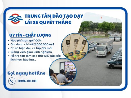 Trung tâm dạy lái xe Quyết Thắng - Nơi dạy lái xe ô tô chuyên nghiệp ở Bình Thuận.