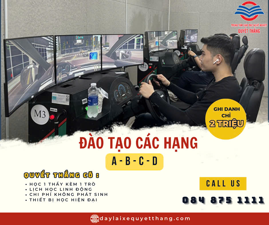 Trung tâm có khóa học lái xe giá rẻ tại Bình Thuận